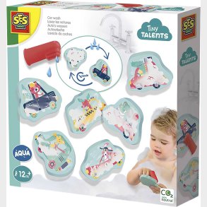 SES Creative Badefigurer i Skum - Biler