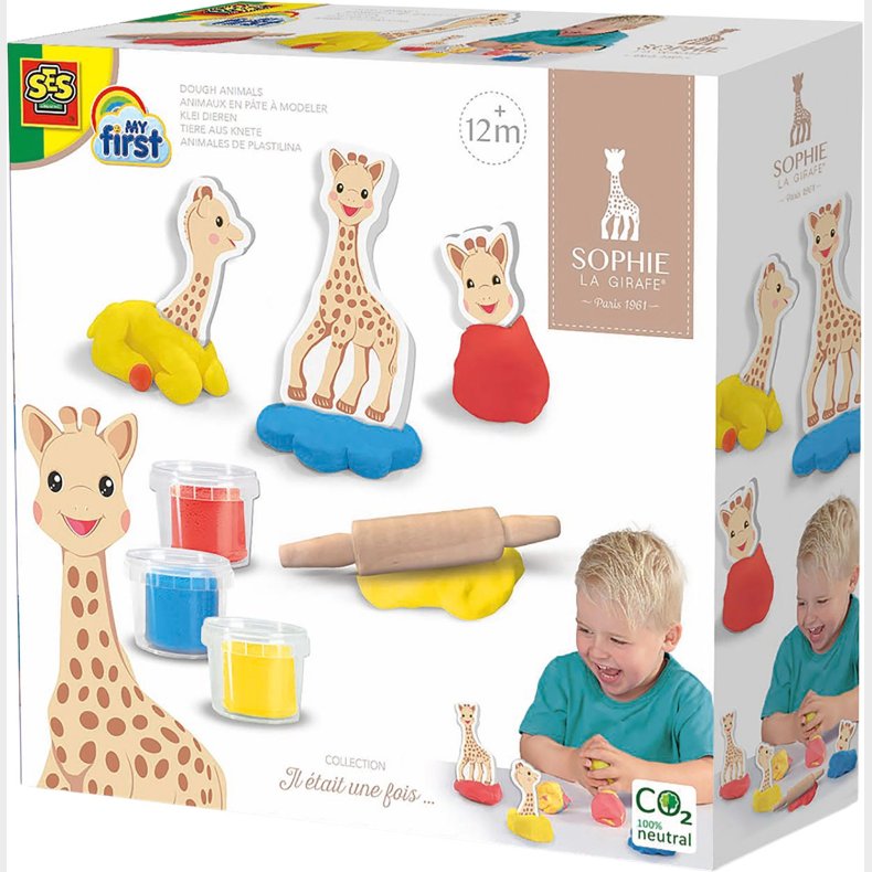 SES Creative Sophie la Girafe - Dyr af Modellervoks