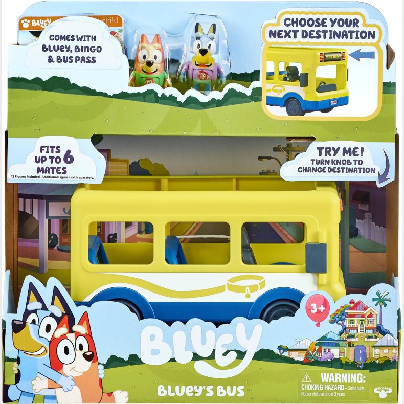 Bluey School bus