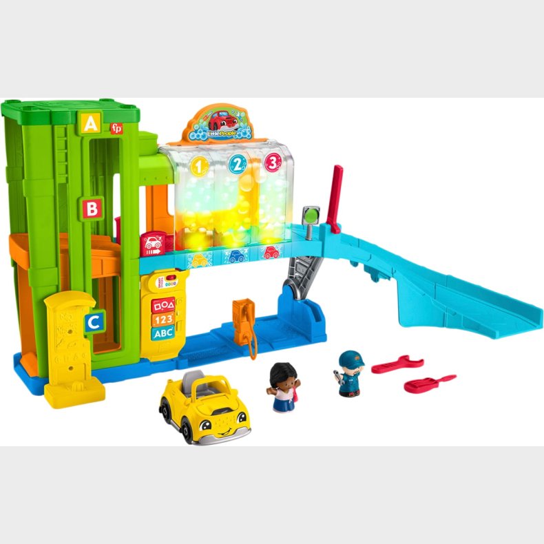 Fisher Price Little People Bilvrksted