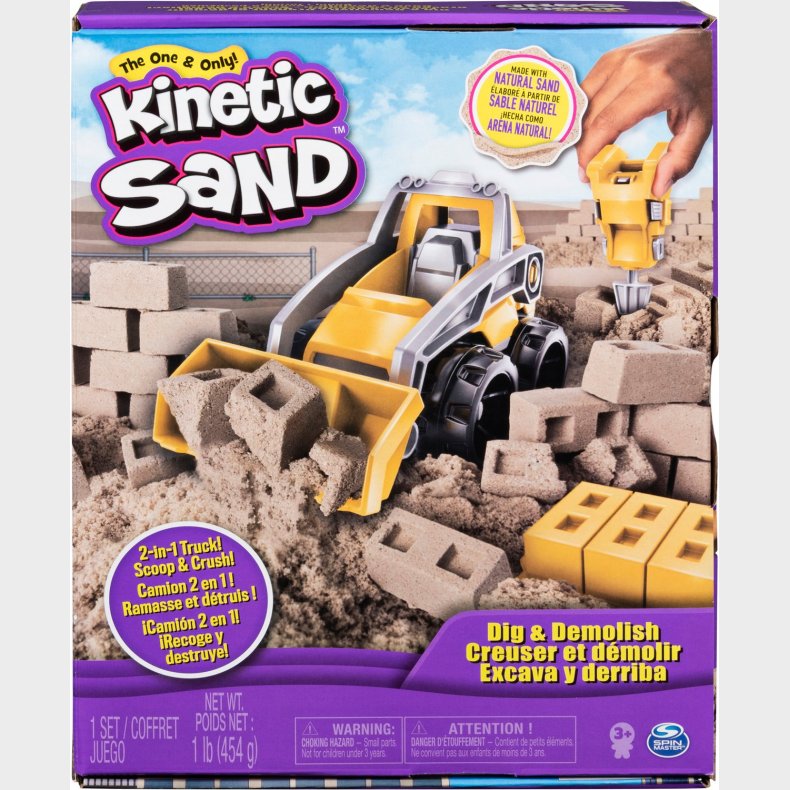 Kinetic Sand Dig & Demoli