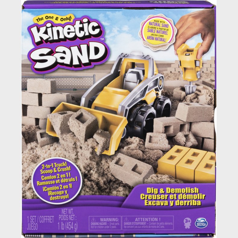 Kinetic Sand Dig & Demoli