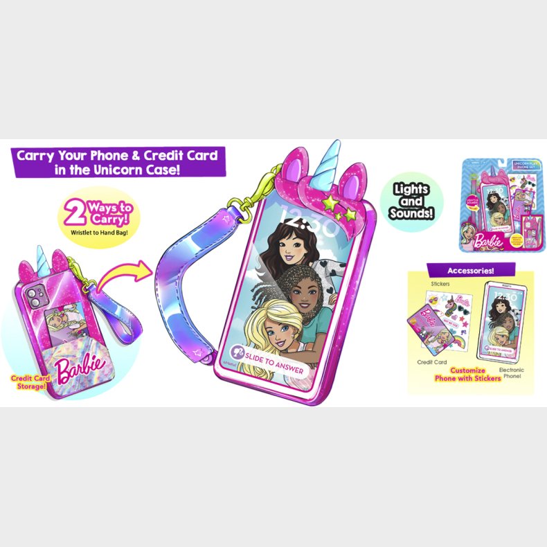 Barbie Unicorn Telefon