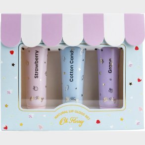 Oh Flossy Naturlig Lip Gloss - St med 3