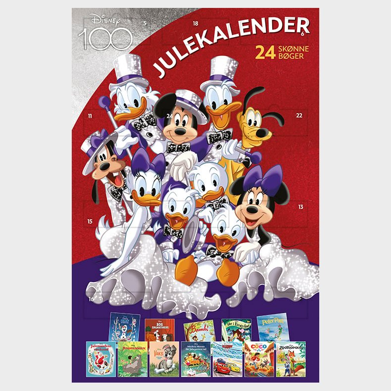 Disney Julekalender med 24 Sknne Bger