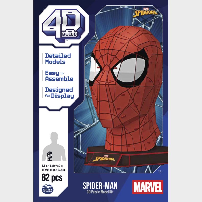 4D Puslespil Spiderman