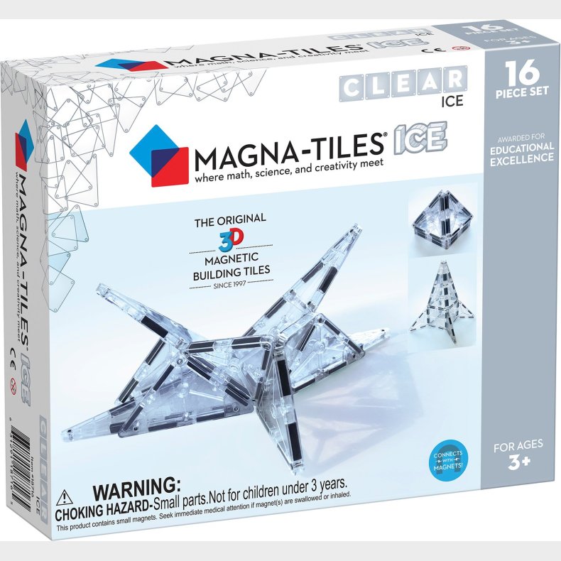 Magnatiles ice, 16 pcs