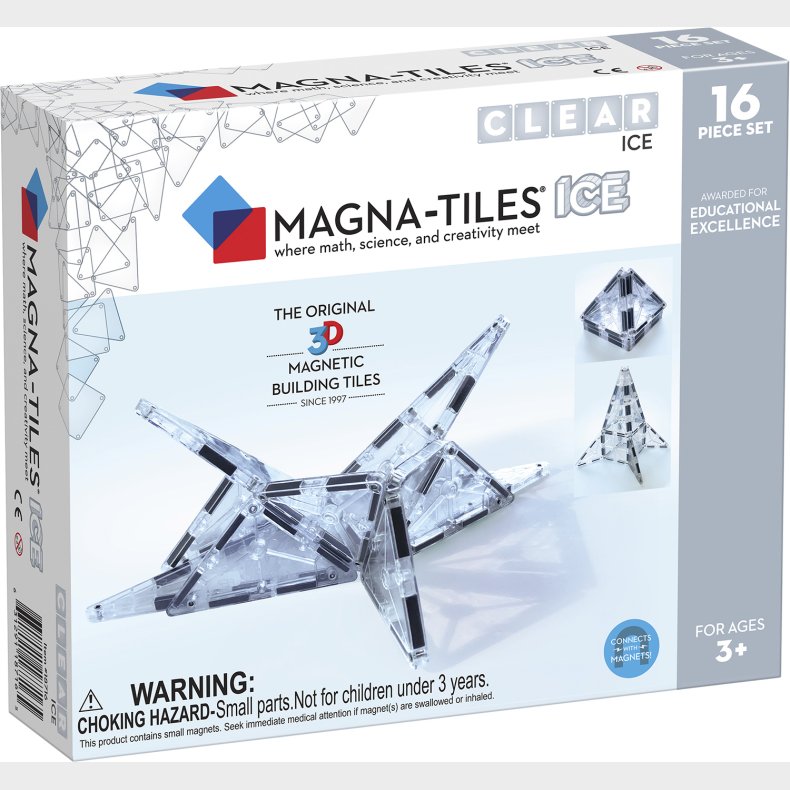 Magnatiles ice, 16 pcs