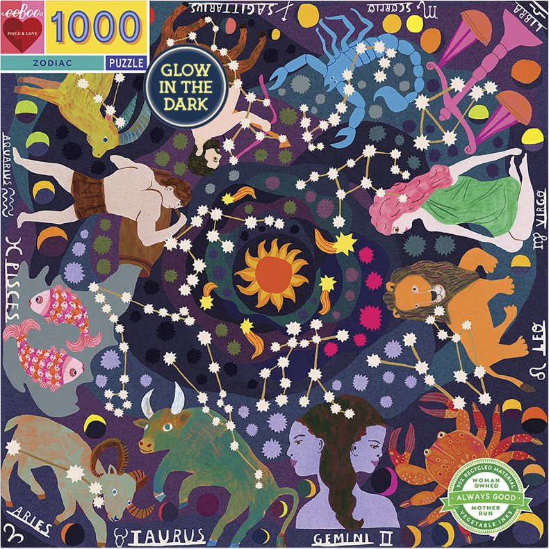 Eeboo Puslespil 1000 brk - Zodiac