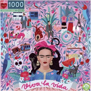 Eeboo Puslespil 1000+ brk - Viva la Vida