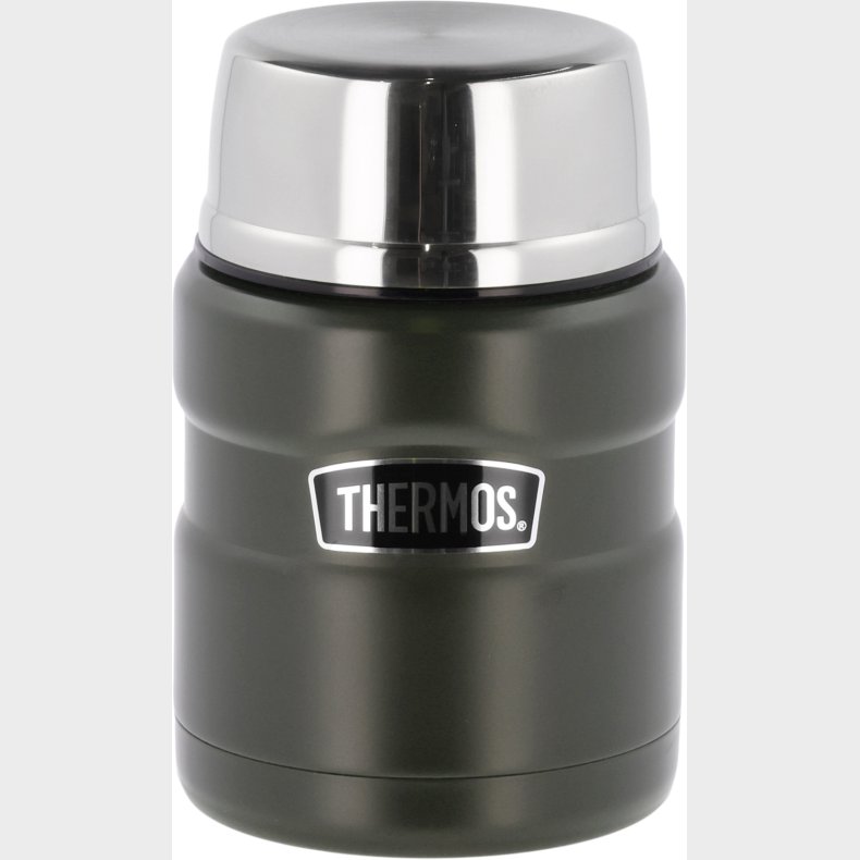 Madtermoflaske Stainless King 470 ml Army