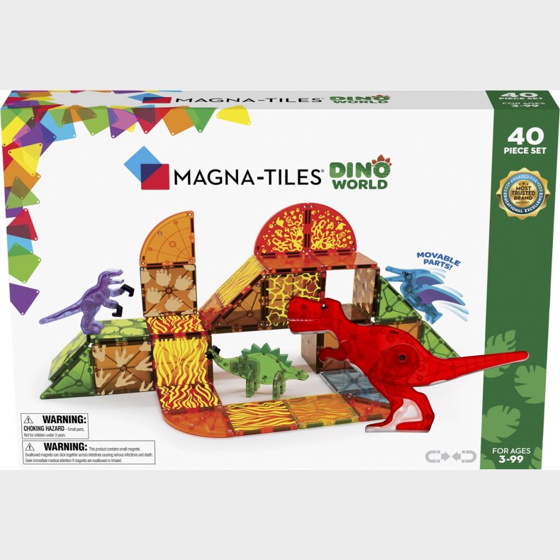 Magnatiles Dino World 40 pcs