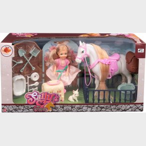 Sally Hvidhesthund-tilbe