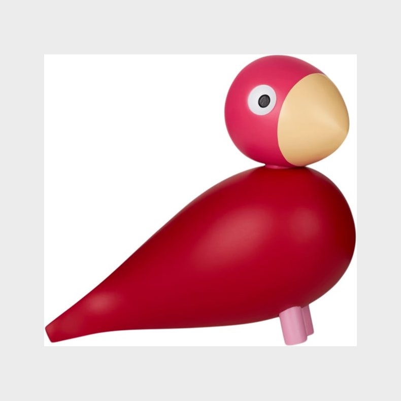 Year Bird Flora 2024 H12.5 cm Pink