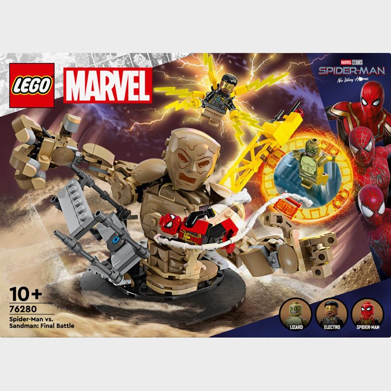 Spiderman mod Sandman 76280