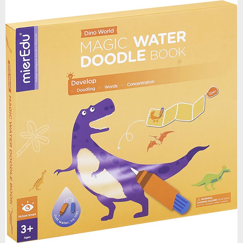 Mieredu Mal med Vand Malebog - Dinosaurer