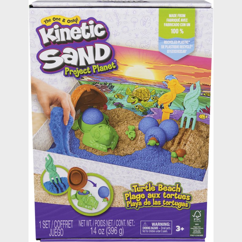 Kinetic Sand Skildpaddest