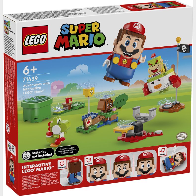 Eventyr med Interaktiv Lego Mario 71439