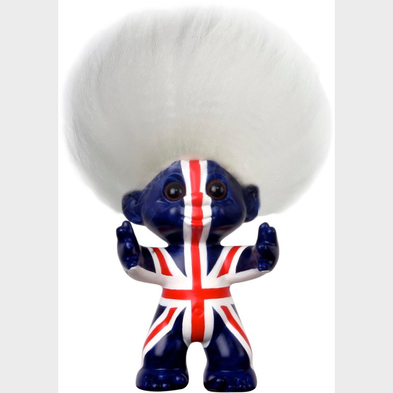 Lykketrold, Union Jack, 9 cm