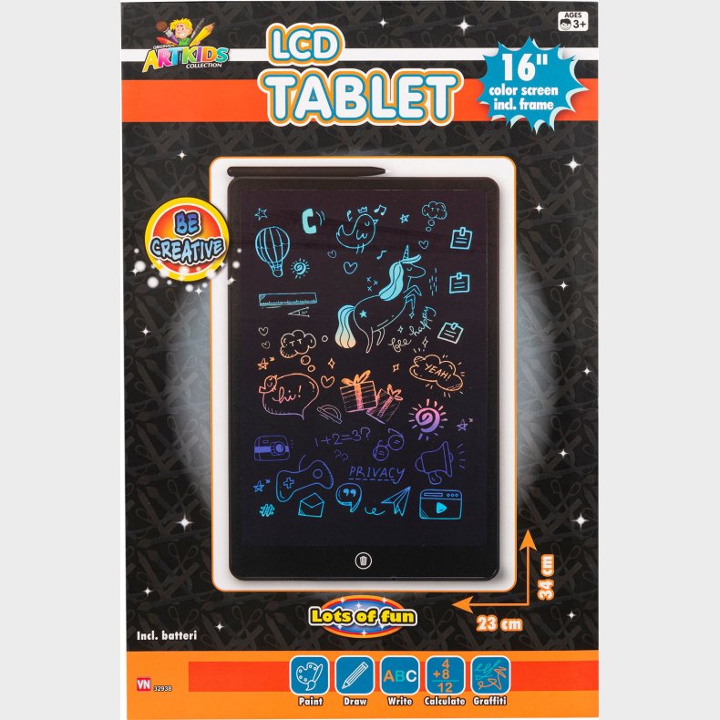 Artk LCD Tegnetavle 40cm
