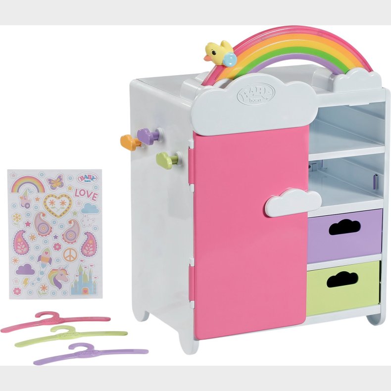 Baby Born Rainbow Wardrob