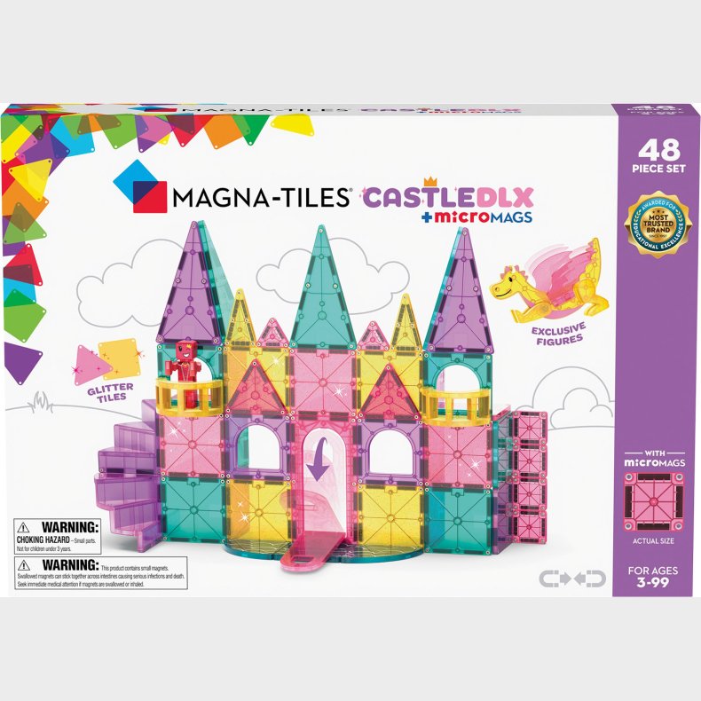 Magnatiles Castle Deluxe