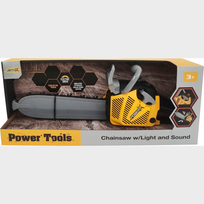 Power X. Chain Saw w/ Sou