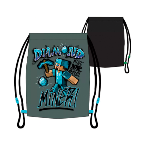 Minecraft Sportstaske  -  Gymnastiktaske