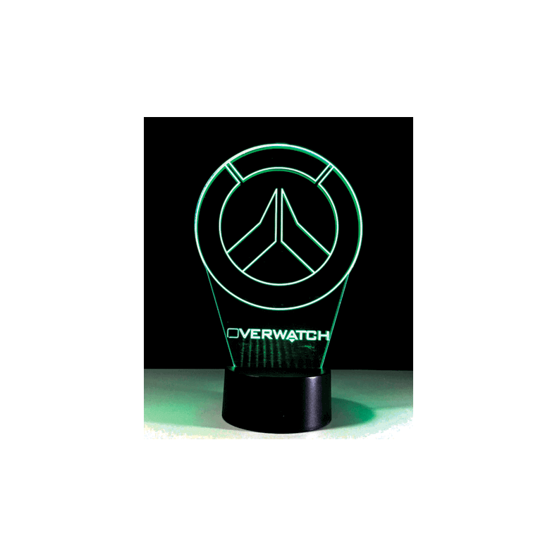 Overwatch Logo 3D lampe