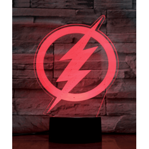 The Flash 3D lampe