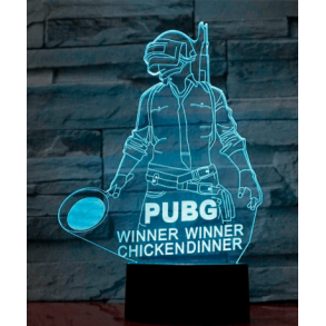 PUBG 3D lampe