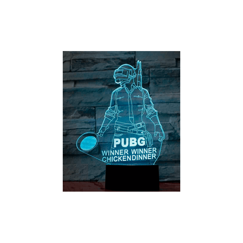 PUBG 3D lampe