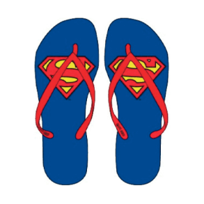 Superman badesandaler