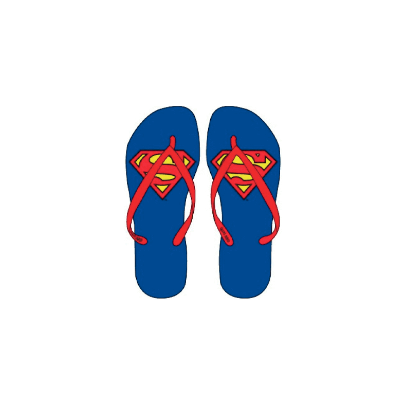 Superman badesandaler