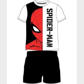 Spiderman pyjamas st til brn - sort