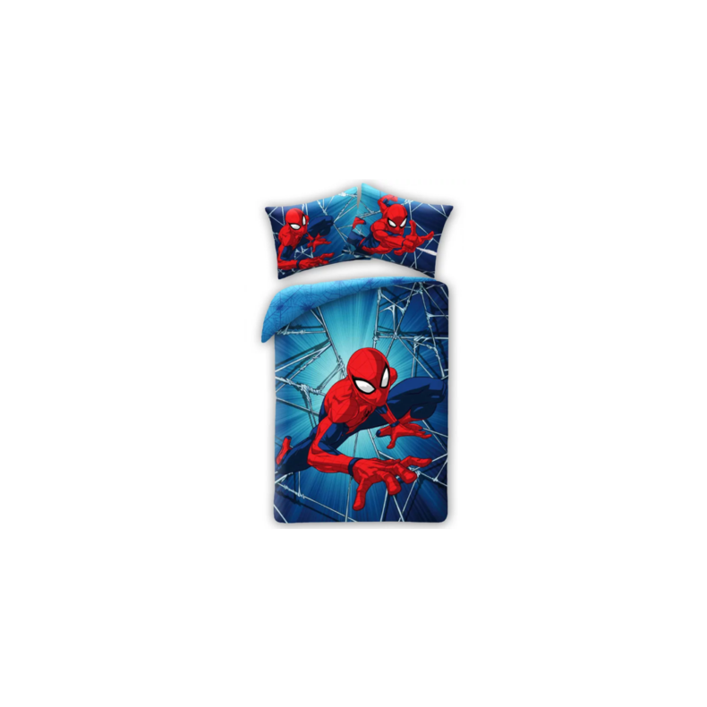 Spiderman sengetj til brn - Coweb - 100x135