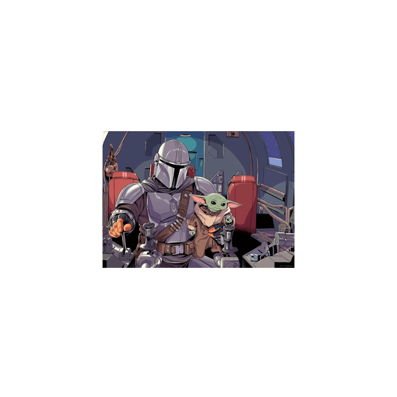 The Mandalorian puslespil - 1000 brikker