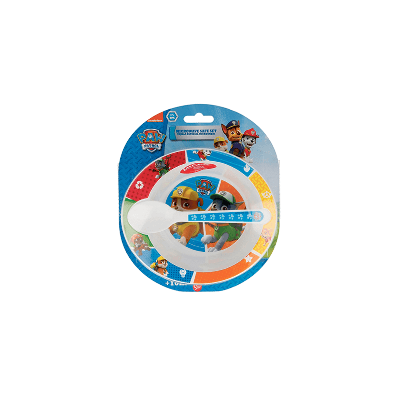 Paw Patrol Tallerken og ske