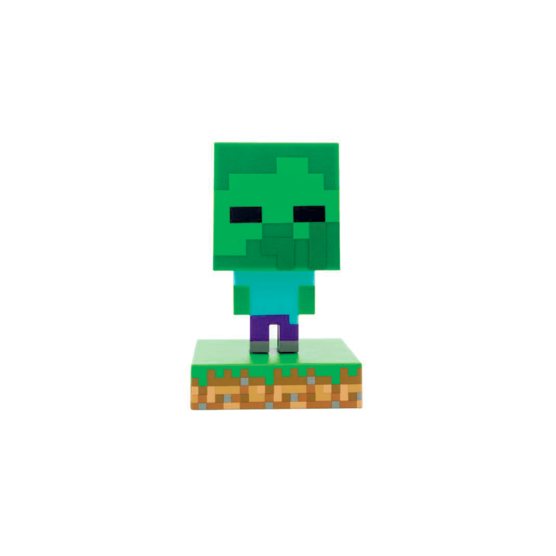 Minecraft Zombie figur med lys