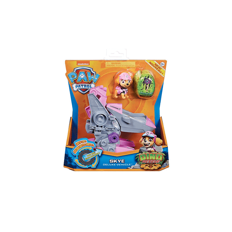 Paw Patrol Dino Deluxe Skye kretj &amp; Figur