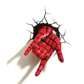 Spiderman 3D h�nd lampe - Marvel