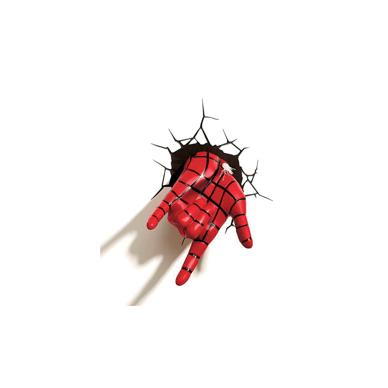 Spiderman 3D h�nd lampe - Marvel