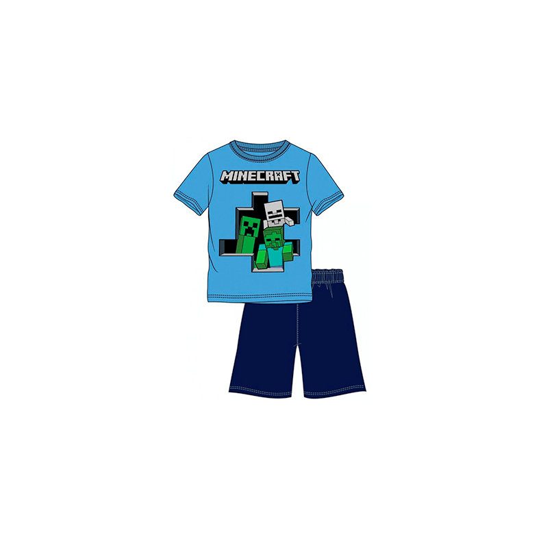 Minecraft pyjamas st - Bl/mrkebl