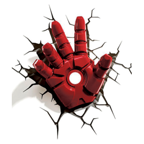 Iron Man h�nd - LED 3D lampe
