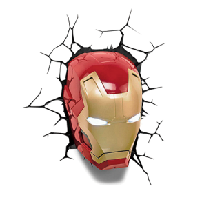Iron Man Maske Led 3D Lampe