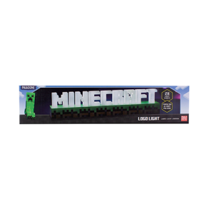 Minecraft logo lampe - 41cm
