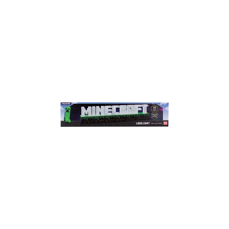 Minecraft logo lampe - 41cm