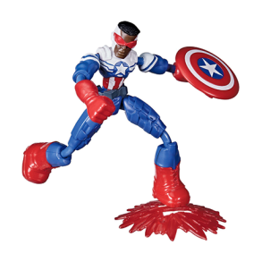 Captain America Bend & Flex figur