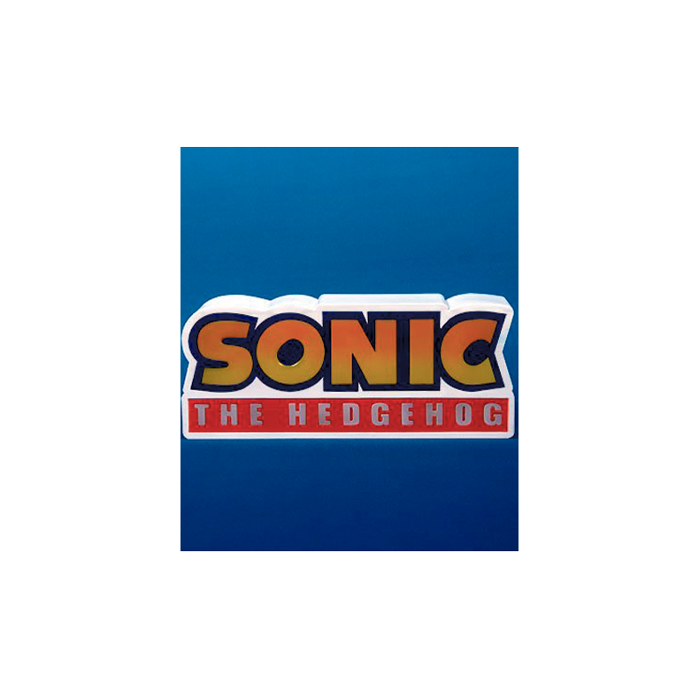 Sonic The hedgehog Led Logo lampe