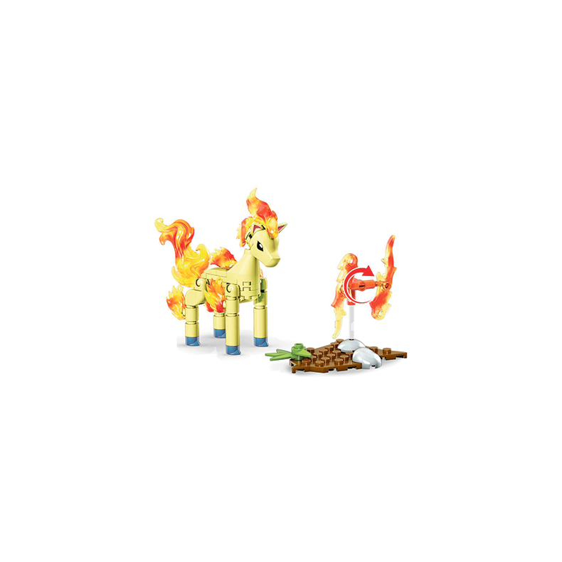 Ponyta Mega Construx figur - Pokemon
